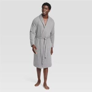 Goodfellow & Co L/XL Gray Lounge Robe- NWT